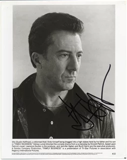 Dustin Hoffman autograph