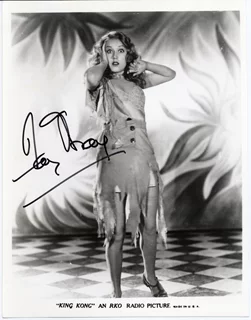 Fay Wray autograph