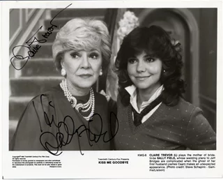 Sally Field & Claire Trevor autograph