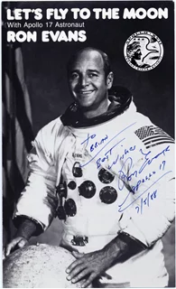 Ron Evans autograph