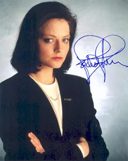 Jodie Foster autograph