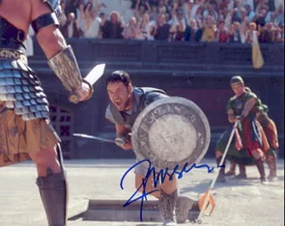 Russell Crowe autograph