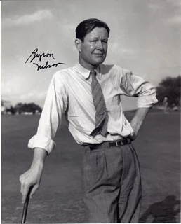 Byron Nelson autograph