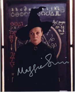 Maggie Smith autograph