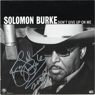 Solomon Burke autograph