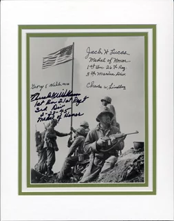 Iwo Jima autograph