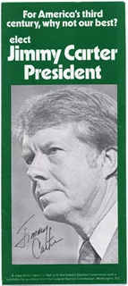 Jimmy Carter autograph