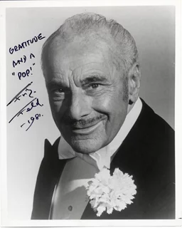 Fritz Feld autograph
