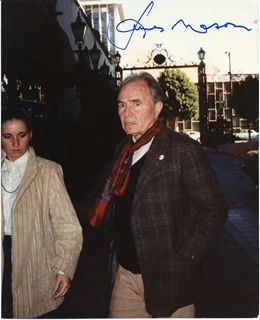 James Mason autograph