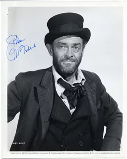 John McIntire autograph