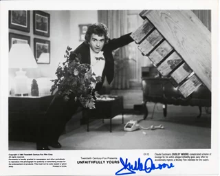 Dudley Moore autograph