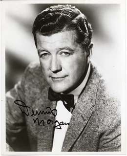 Dennis Morgan autograph
