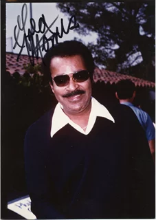 Greg Morris autograph