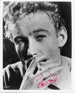 Peter O'toole autograph