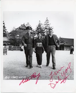 Dick York & Aldo Ray autograph