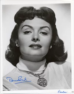 Donna Reed autograph
