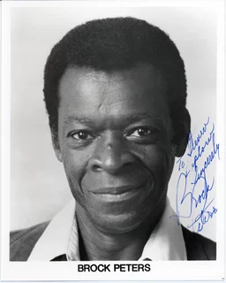 Brock Peters autograph