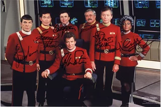 Star Trek autograph