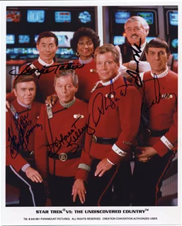 Star Trek autograph