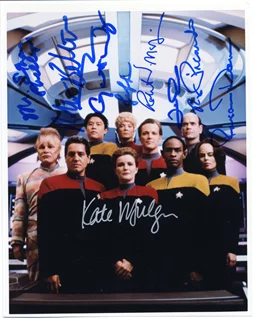 Star Trek: Voyager autograph