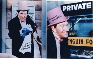 Burgess Meredith autograph