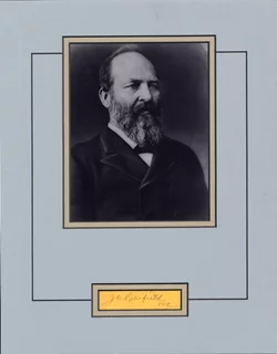 James Garfield autograph