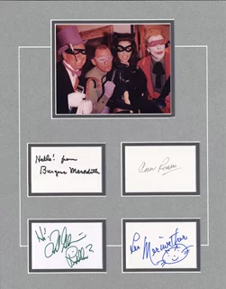 Batman autograph