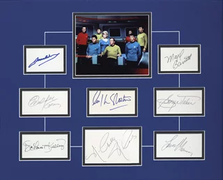 Star Trek autograph