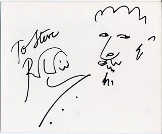Peter Ustinov autograph