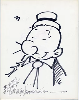 Bud Sagendorf autograph