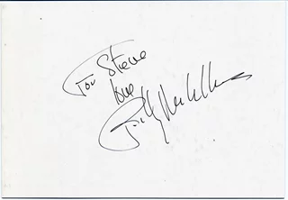 Billy Dee Williams autograph
