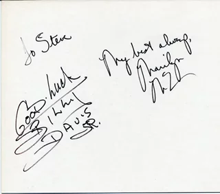 The 5th Dimension autograph