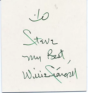 Willie Stargell autograph
