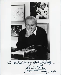 Isaac Stern autograph
