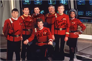 Star Trek autograph