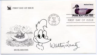 Walter Lantz autograph