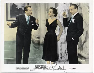 Fred Astaire autograph