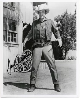 Jim Arness autograph
