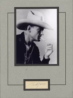 Buck Jones autograph