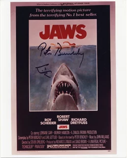 Peter Benchley autograph