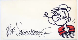 Bud Sagendorf autograph