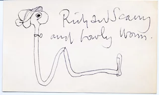 Richard Scarry autograph