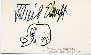 David E. Swift autograph