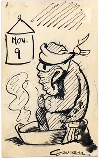 Wood Cowan autograph