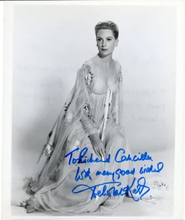 Deborah Kerr autograph