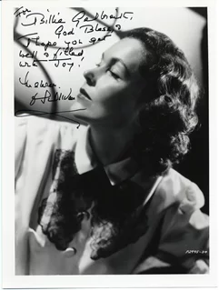 Maureen O'Sullivan autograph