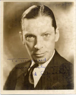 Ned Sparks autograph