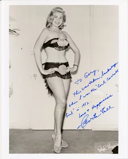 Gloria Pall autograph