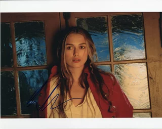 Keira Knightley autograph