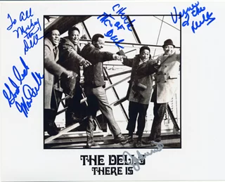 The Dells autograph